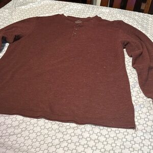 GEORGE Burgundy sweater